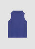 Traceable Cotton Jersey Funnel Neck Tank