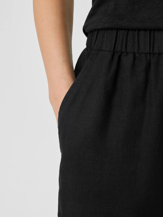 Organic Linen Wide-Leg Pant