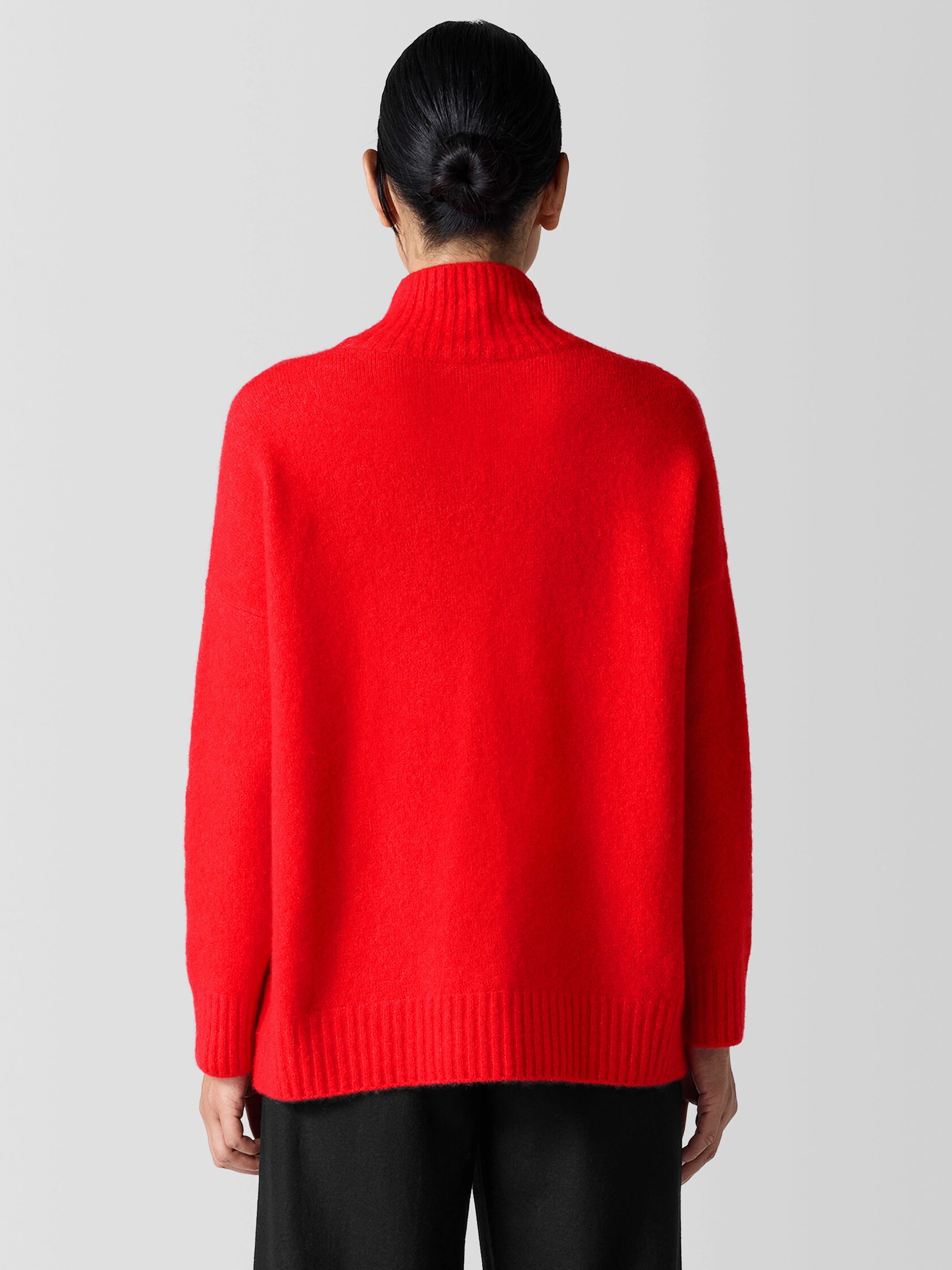 Cashmere Silk Bliss Turtleneck Box-Top