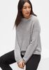 Italian Cashmere Funnel Neck Box-Top