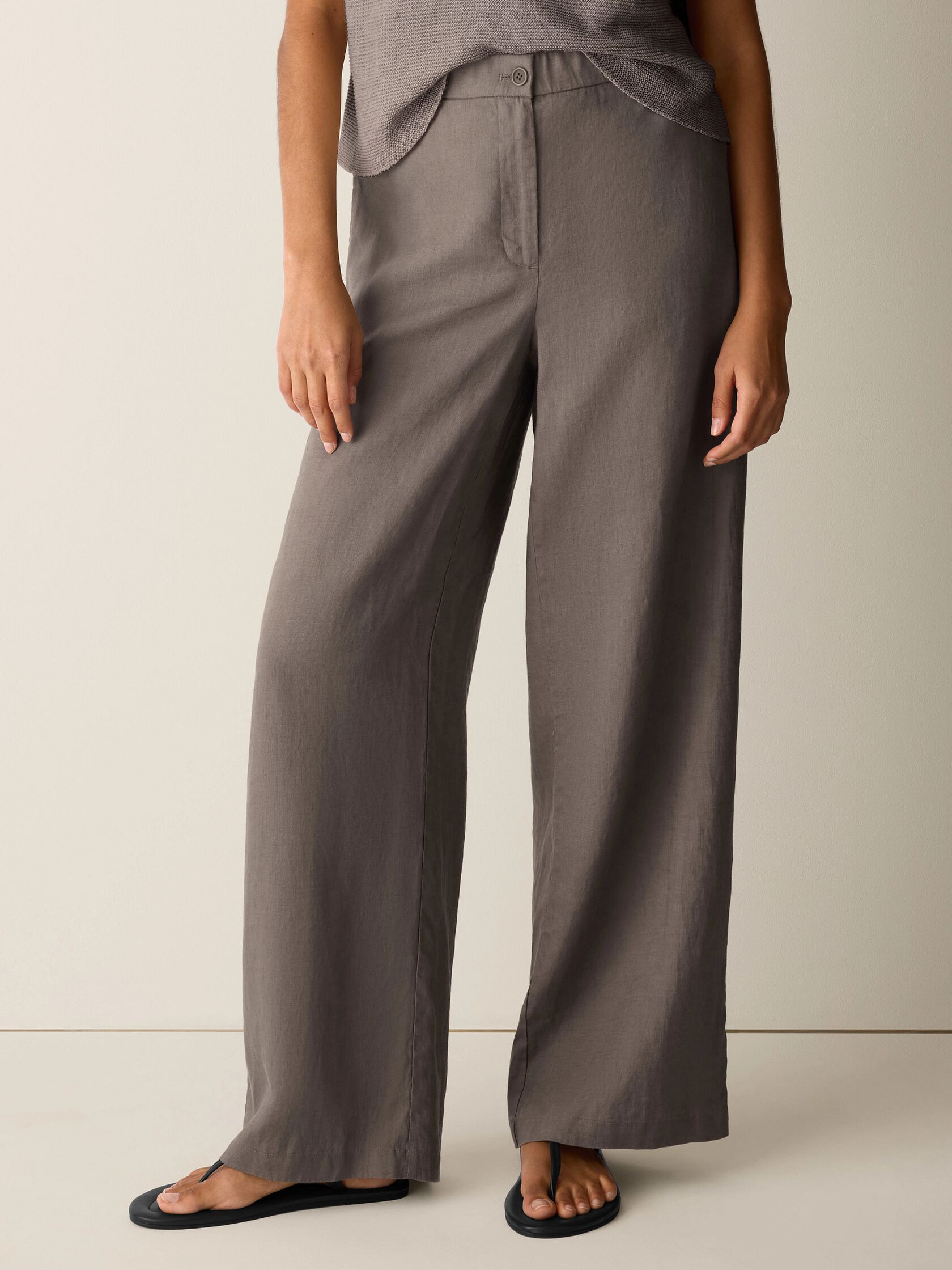 Organic Linen Full-Length Trouser