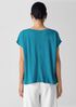 Organic Linen Jersey V-Neck Tee