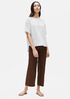 Organic Linen Check Box-Top