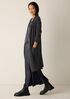 Recycled Wool Cashmere Notch Collar Cardigan