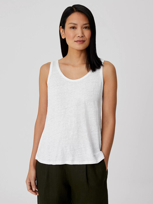 Organic Linen Jersey Tank