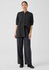 Soft Wool Flannel Wide-Leg Pant