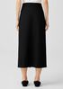 Washable Stretch Crepe Pencil Skirt