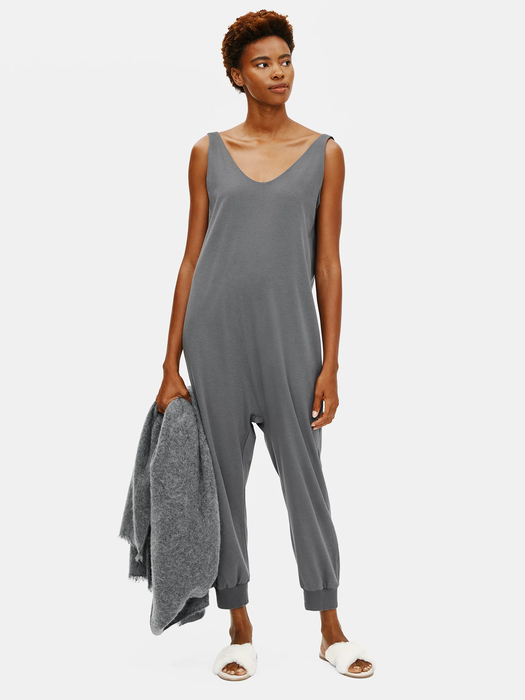 Cozy Organic Cotton Interlock Jumpsuit