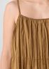 Washed Silk Smocked Cami Dress
