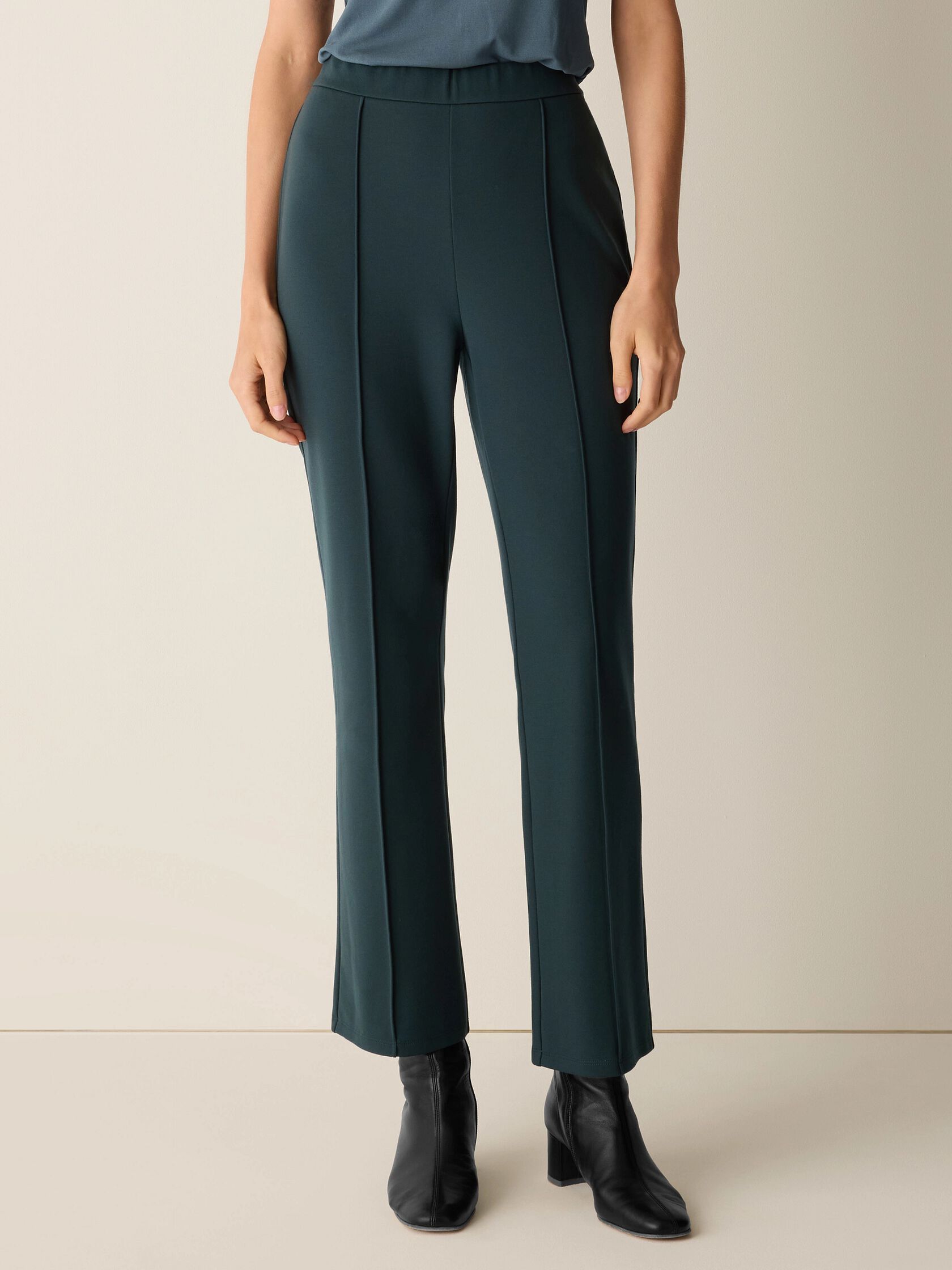 Washable Flex Ponte Kick Pant