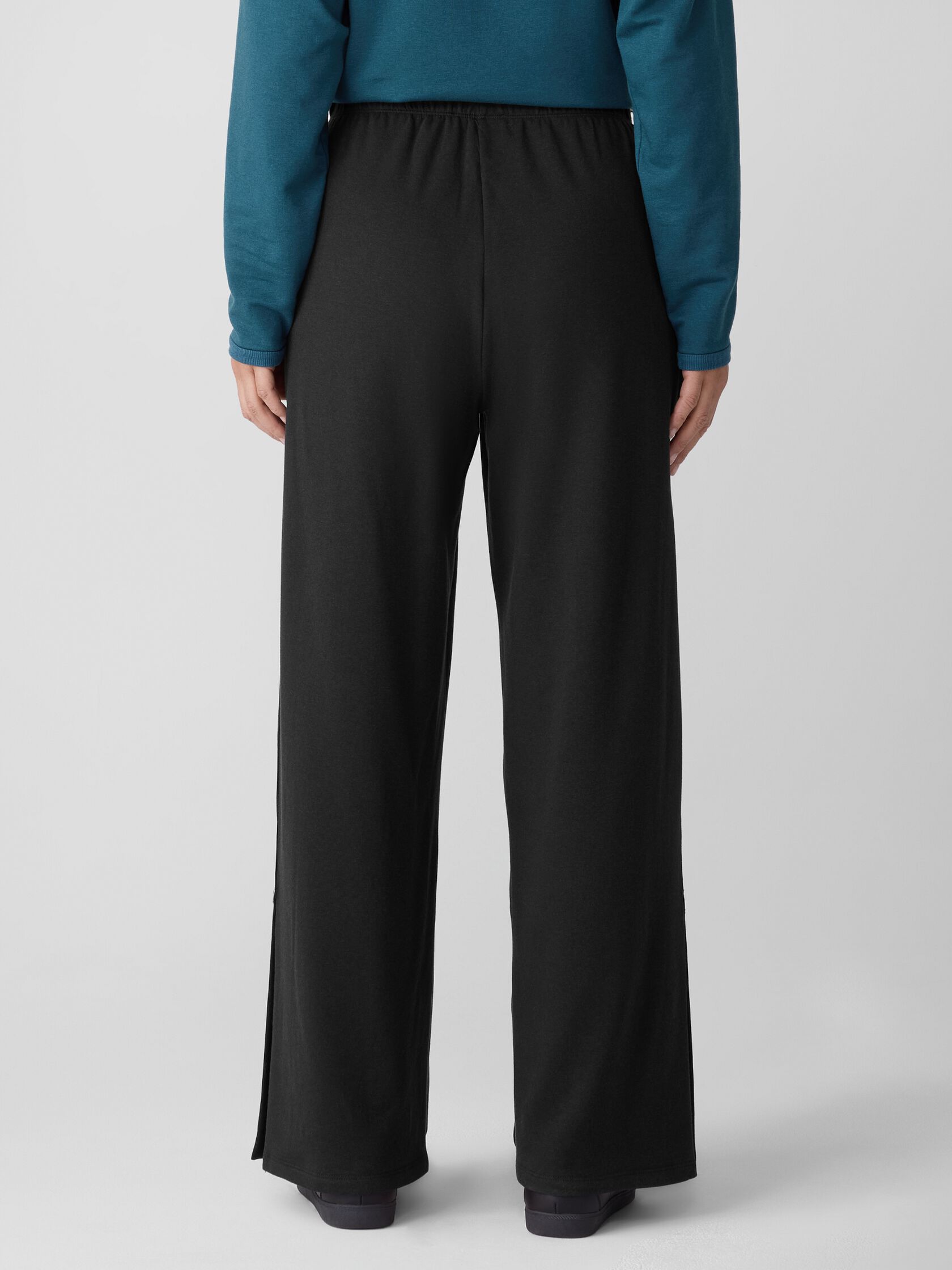 Cozy Brushed Terry Hug Straight Pant