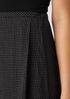Puckered Organic Linen Wrap Skirt