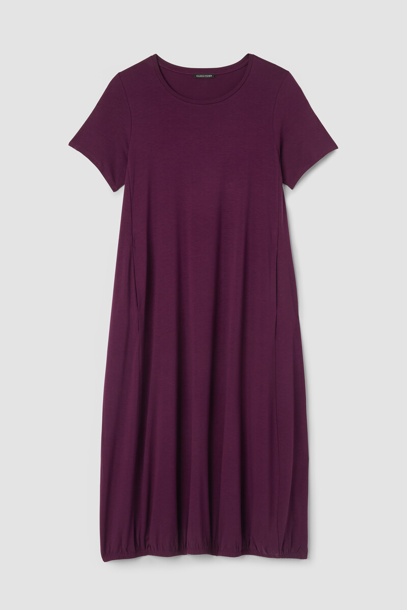 Fine Jersey Lantern Dress Fine Jersey Lantern Dress