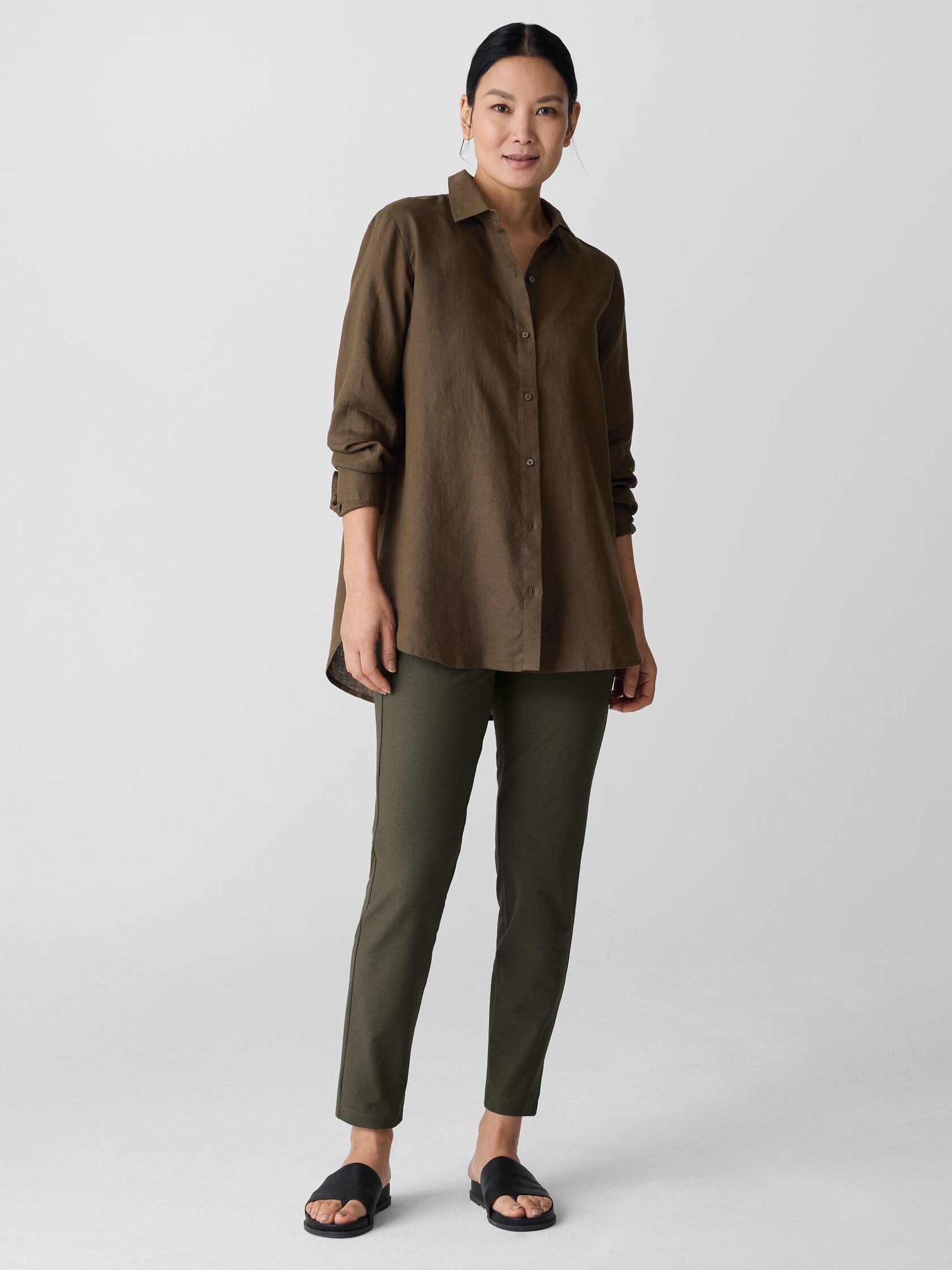 Washable Stretch Crepe Pant