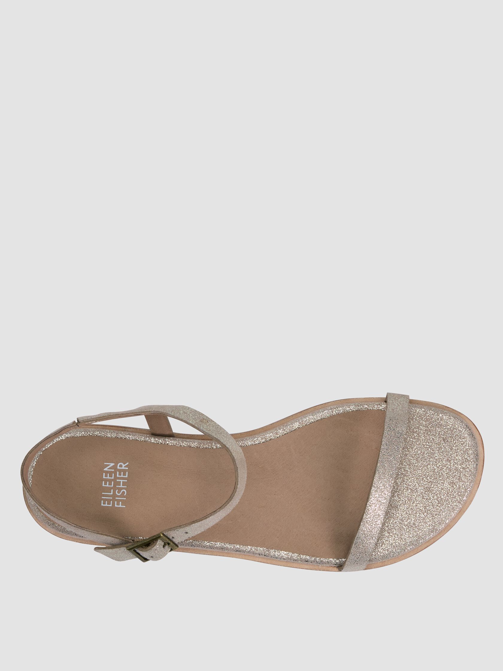 Kauia Metallic Suede Sandal
