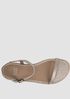 Kauia Metallic Suede Sandal