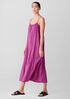 Washed Silk Smocked Cami Dress
