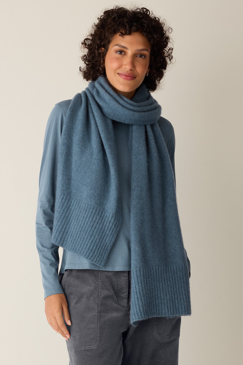 Cashmere Silk Boucle Bliss Scarf Cashmere Silk Boucle Bliss Scarf
