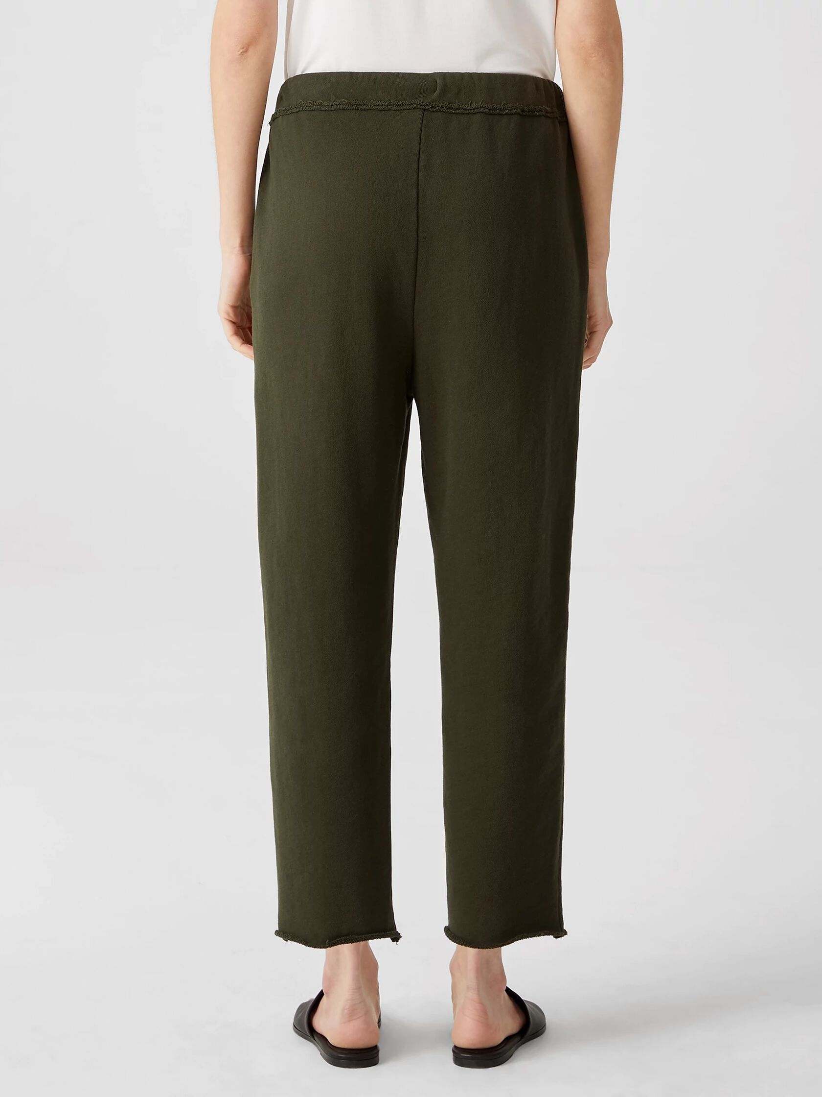 Organic Cotton French Terry Jogger Pant EILEEN FISHER