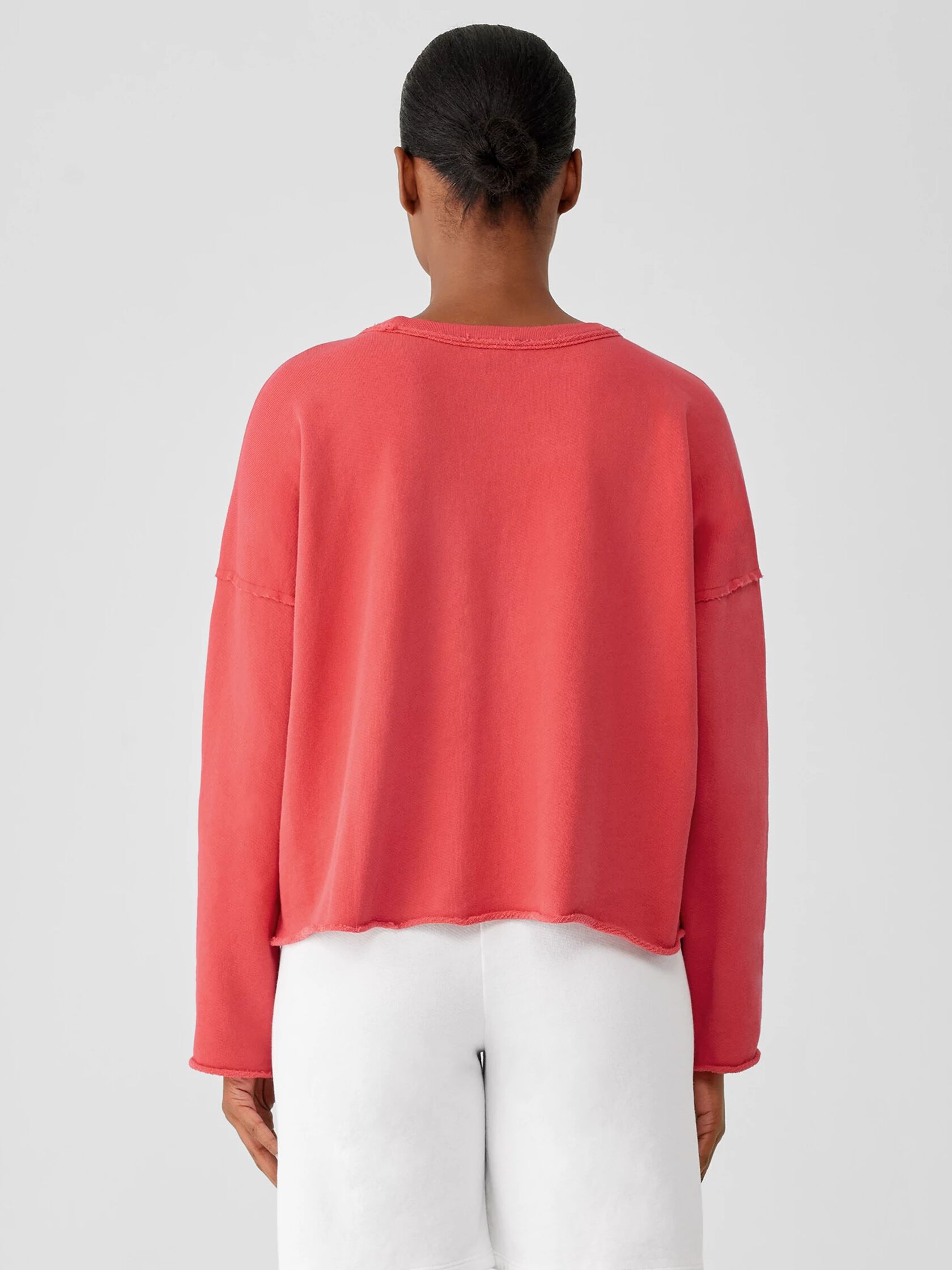 Lightweight Organic Cotton Terry Box-Top