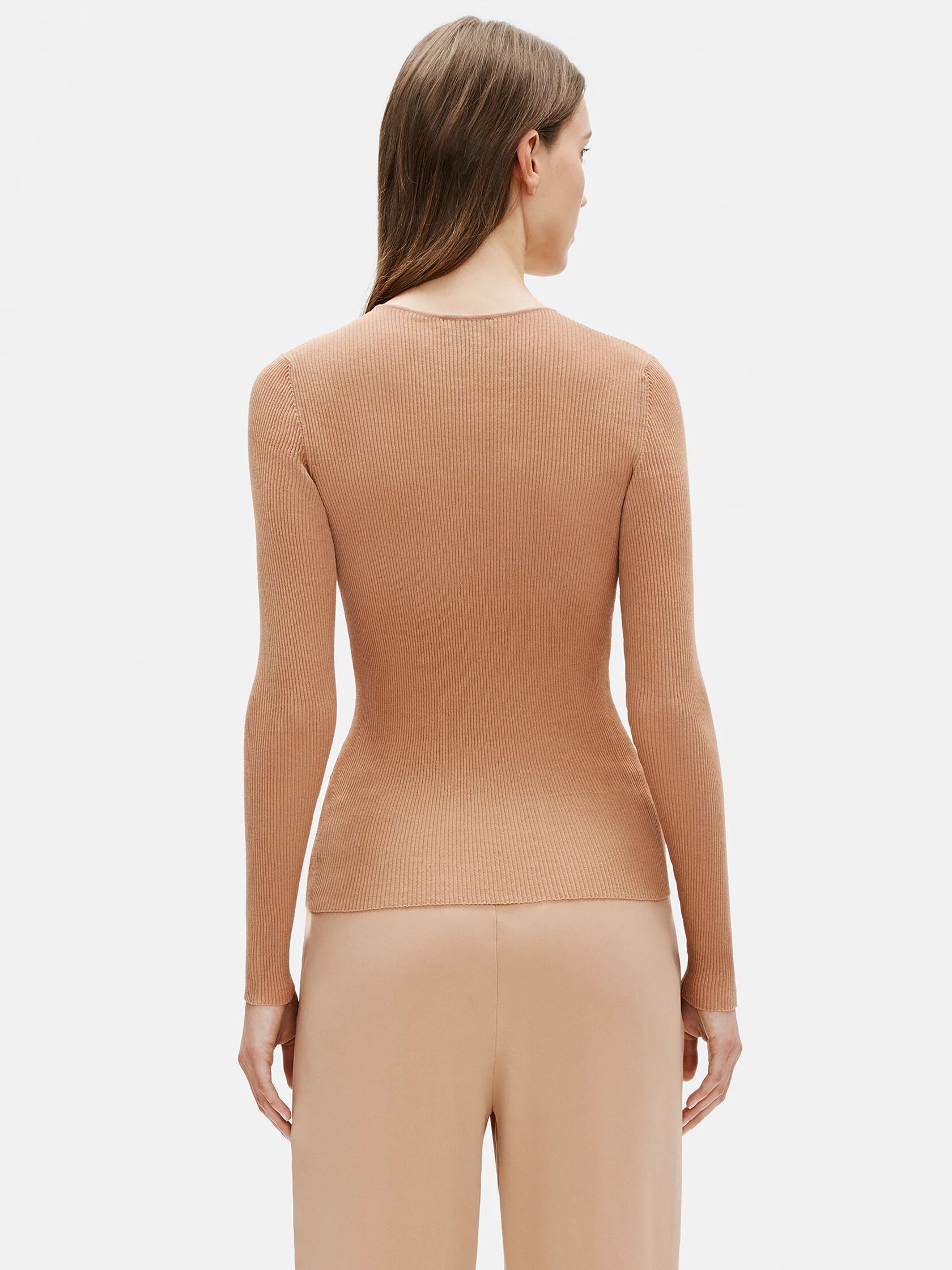 Limited Edition Sheer Organic Cotton Slim Top