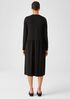 Fine Jersey Shirred Dress