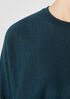 Washable Wool Crepe Top in Regenerative Wool