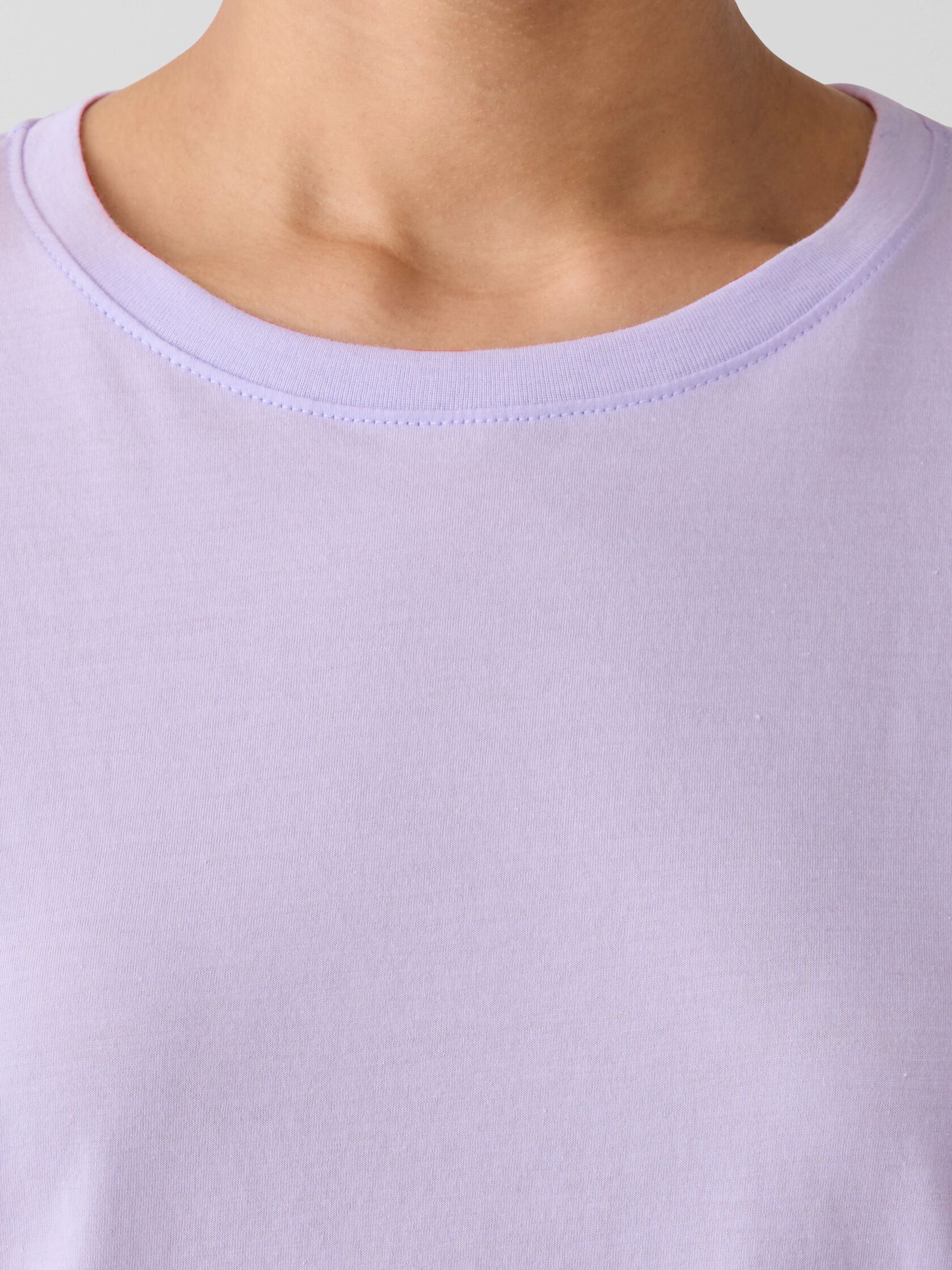 Organic Pima Cotton Jersey Round Neck Tee