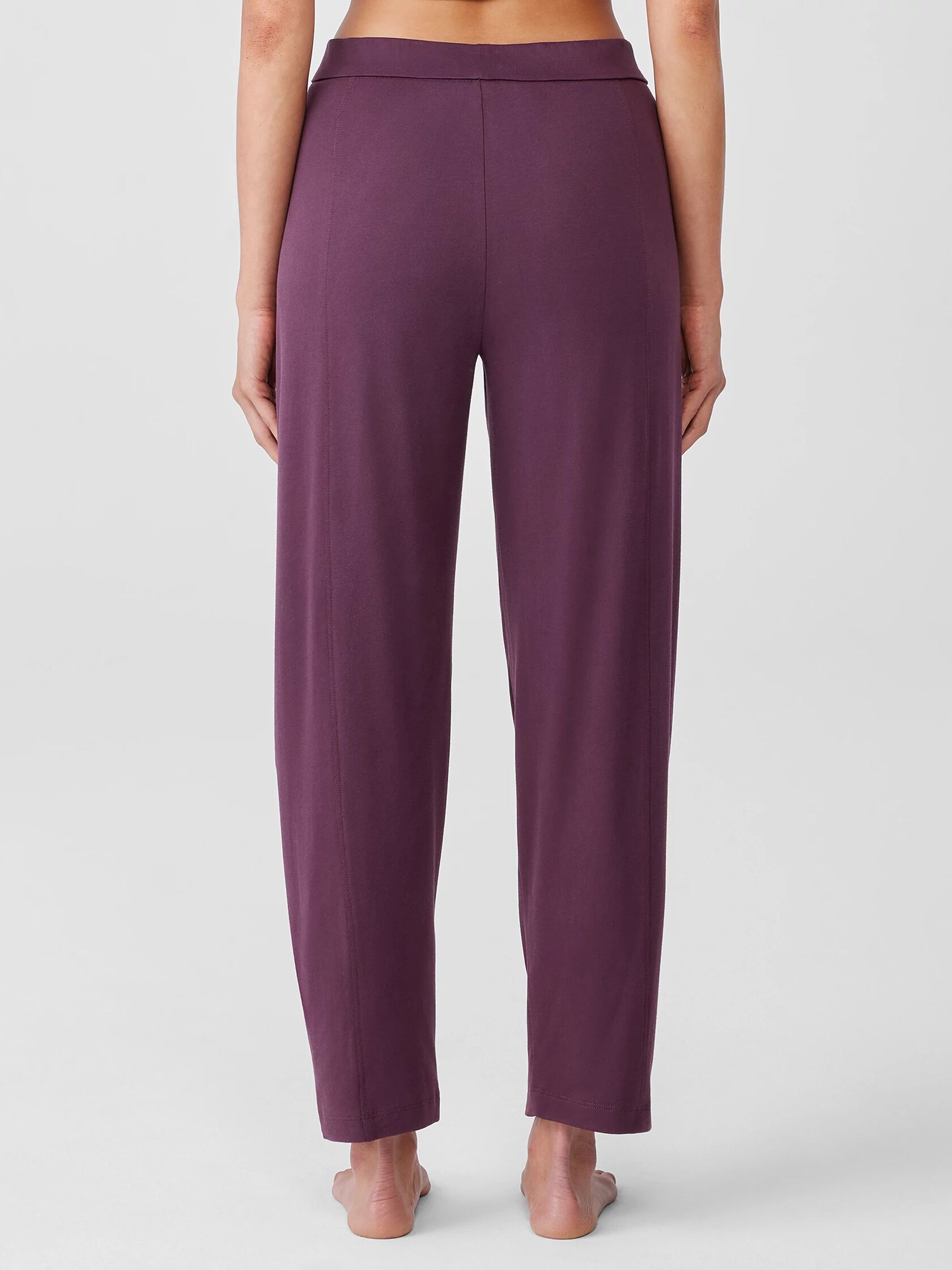 Organic Cotton Interlock Lantern Sleep Pant