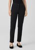 Cotton Blend Ponte Slim Pant