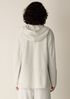 Fine Felted Wool Hooded Cardigan in Regenerative Wool