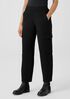 Washable Flex Ponte Cargo Lantern Pant