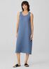 Organic Cotton Gauze Scoop Neck Dress