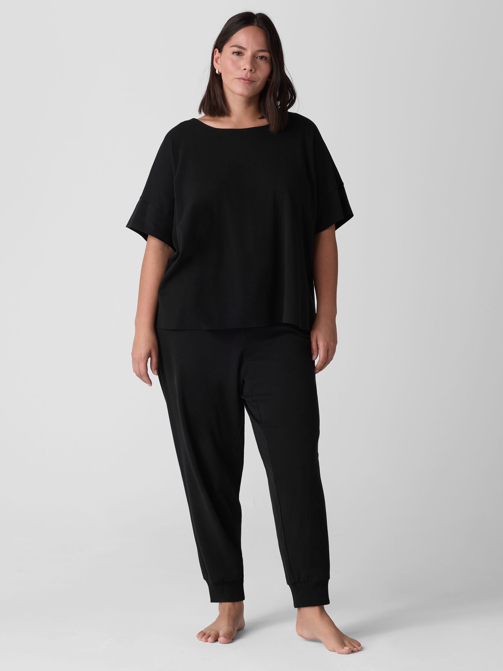 Organic Cotton Interlock Sleep Tee