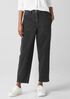 Cotton Stretch Denim Lantern Jean