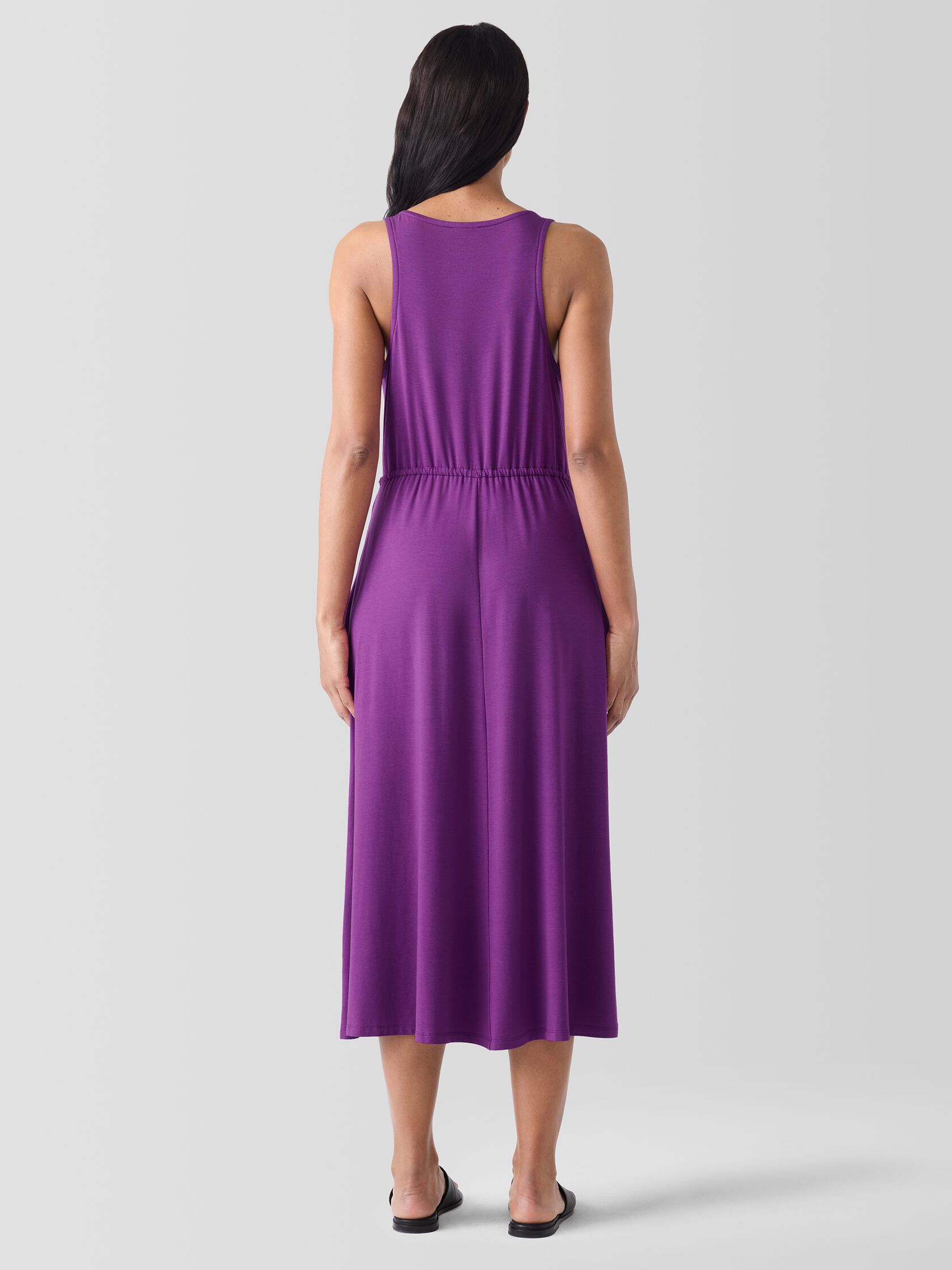 Fine Jersey Racer-Back Tank Dress