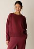 Organic Linen Cotton Slub Crew Neck Top