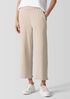 Lightweight Organic Cotton French Terry Straight Pant