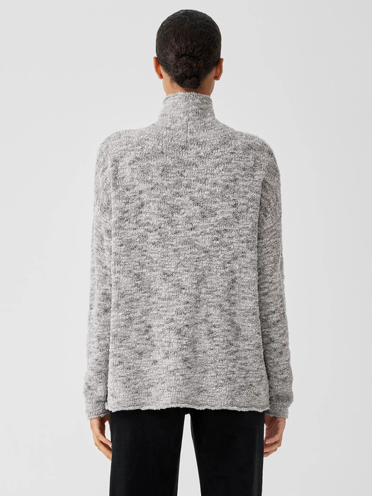 Wool Slub Turtleneck