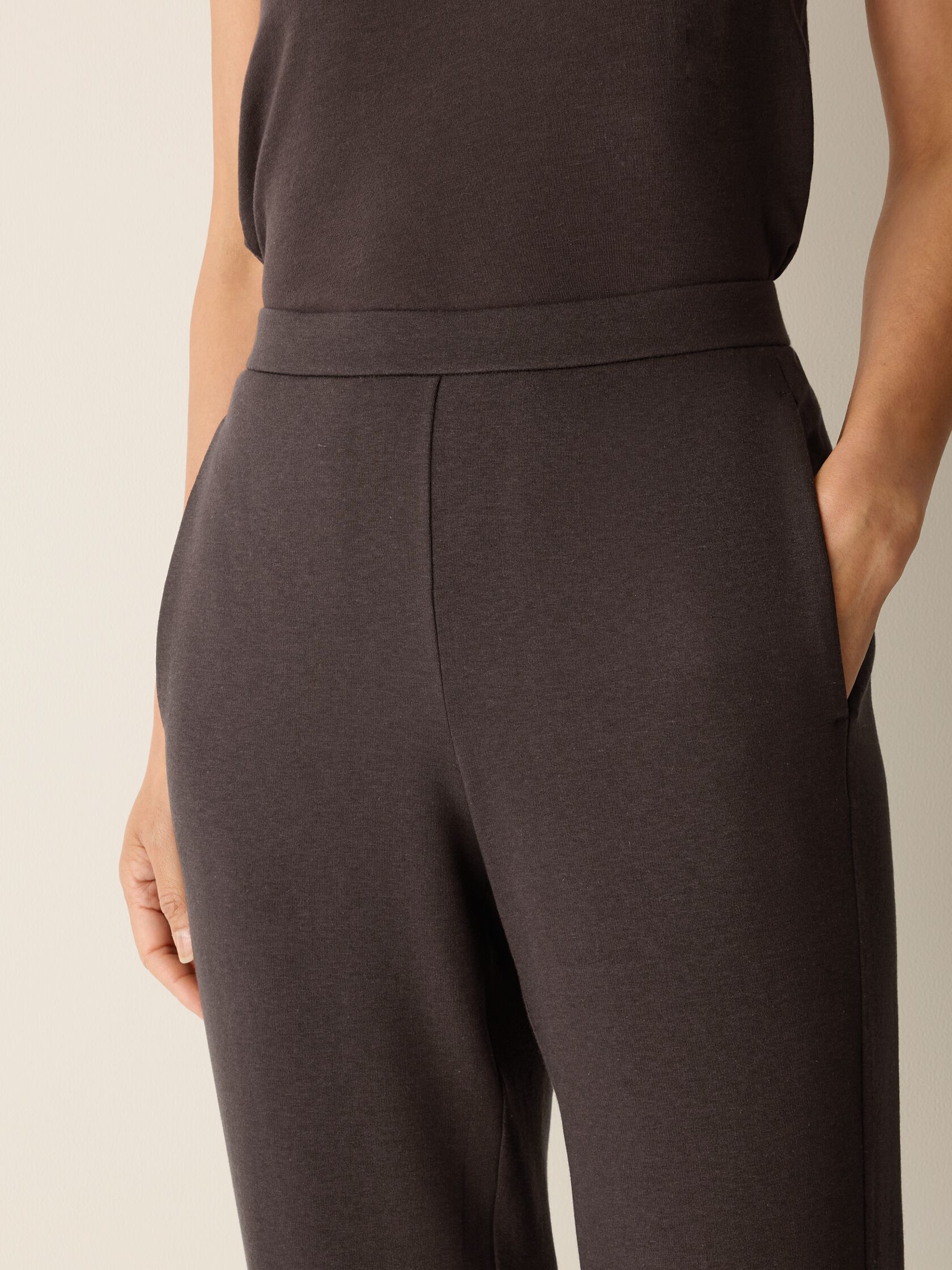 Cozy Brushed Terry Hug Slouchy Pant