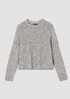 Peruvian Organic Cotton Crimp Crew Neck Top
