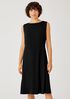 Fine Jersey Sleeveless Tie Dress
