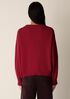 Cotton & Recycled Cashmere Crew Neck Top