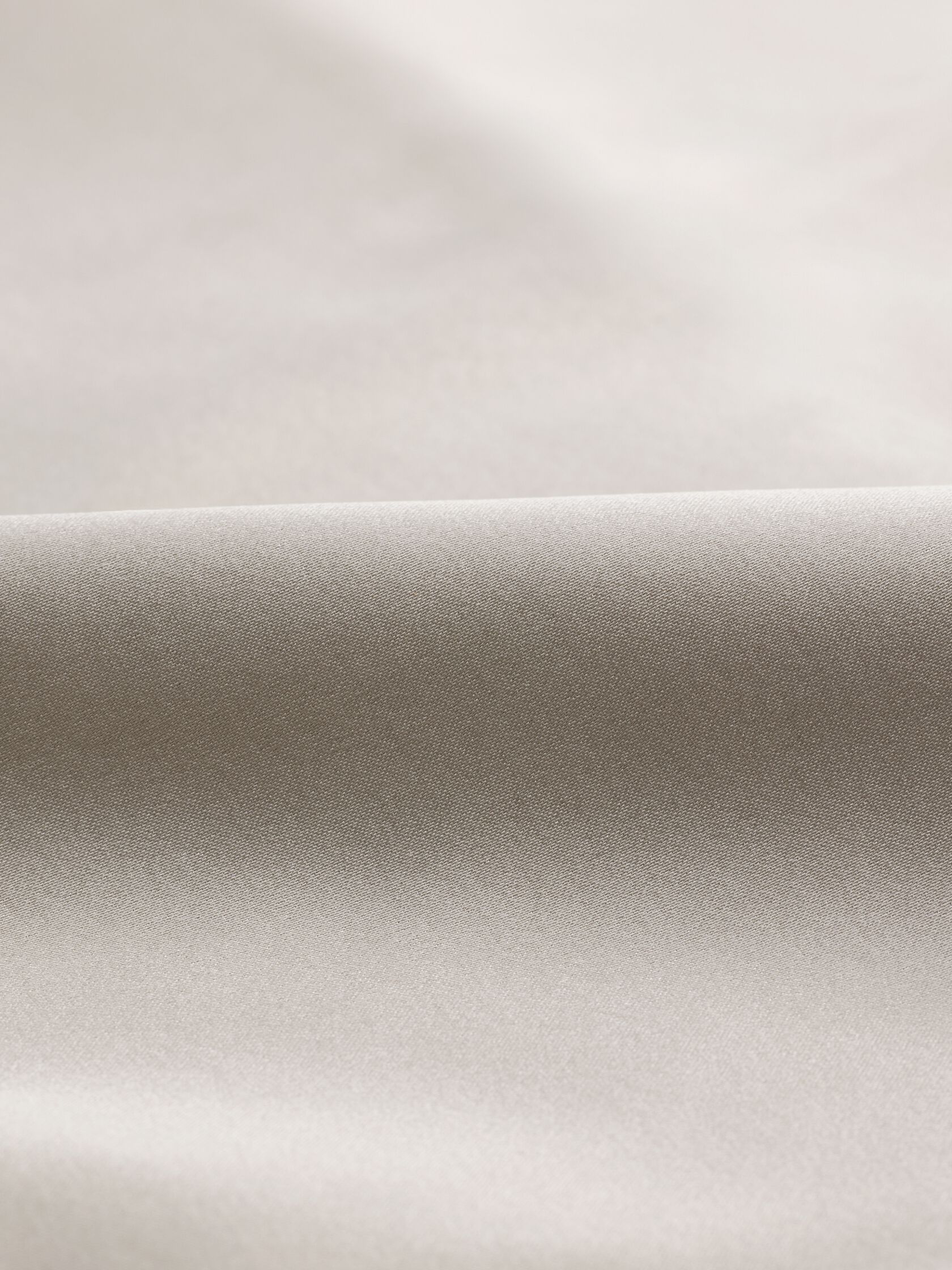 Stretch Silk Charmeuse Classic Collar Shirt