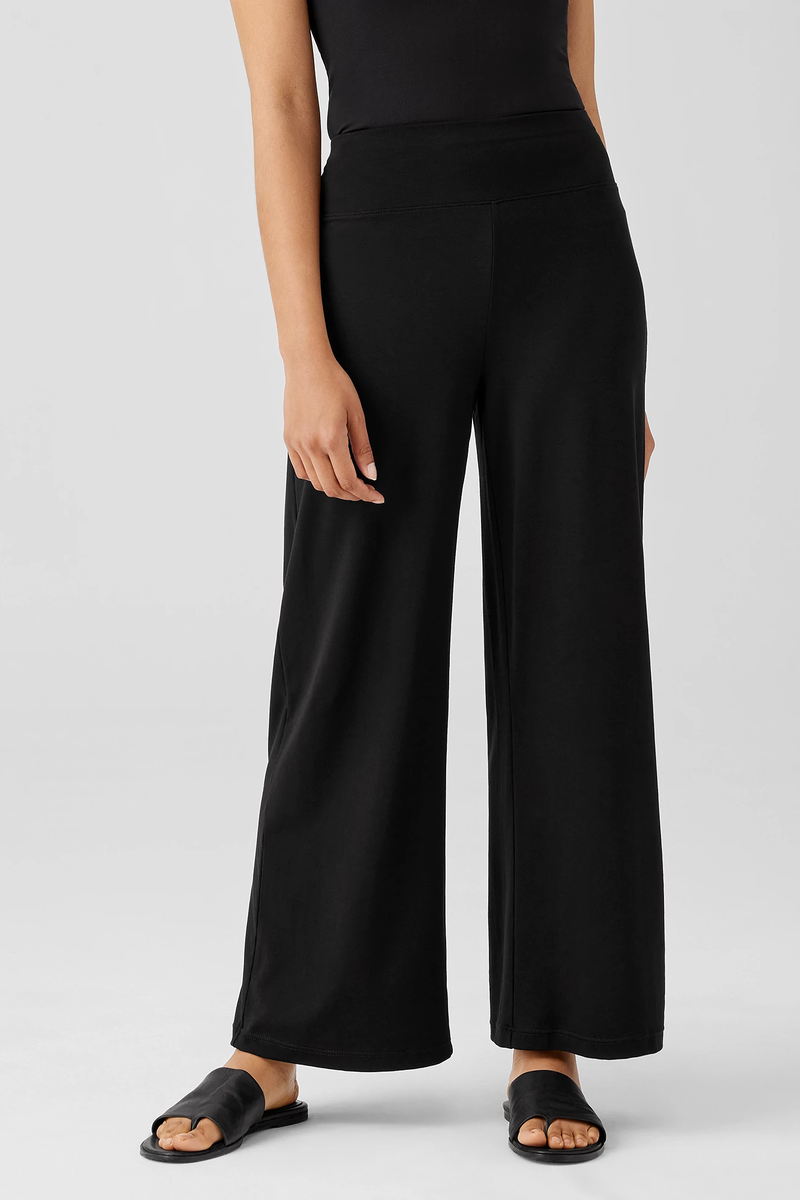 Stretch Jersey Knit VNeck Tank EILEEN FISHER