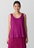 Organic Linen Jersey Scoop Neck Tank