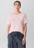 Organic Pima Cotton Jersey Round Neck Tee