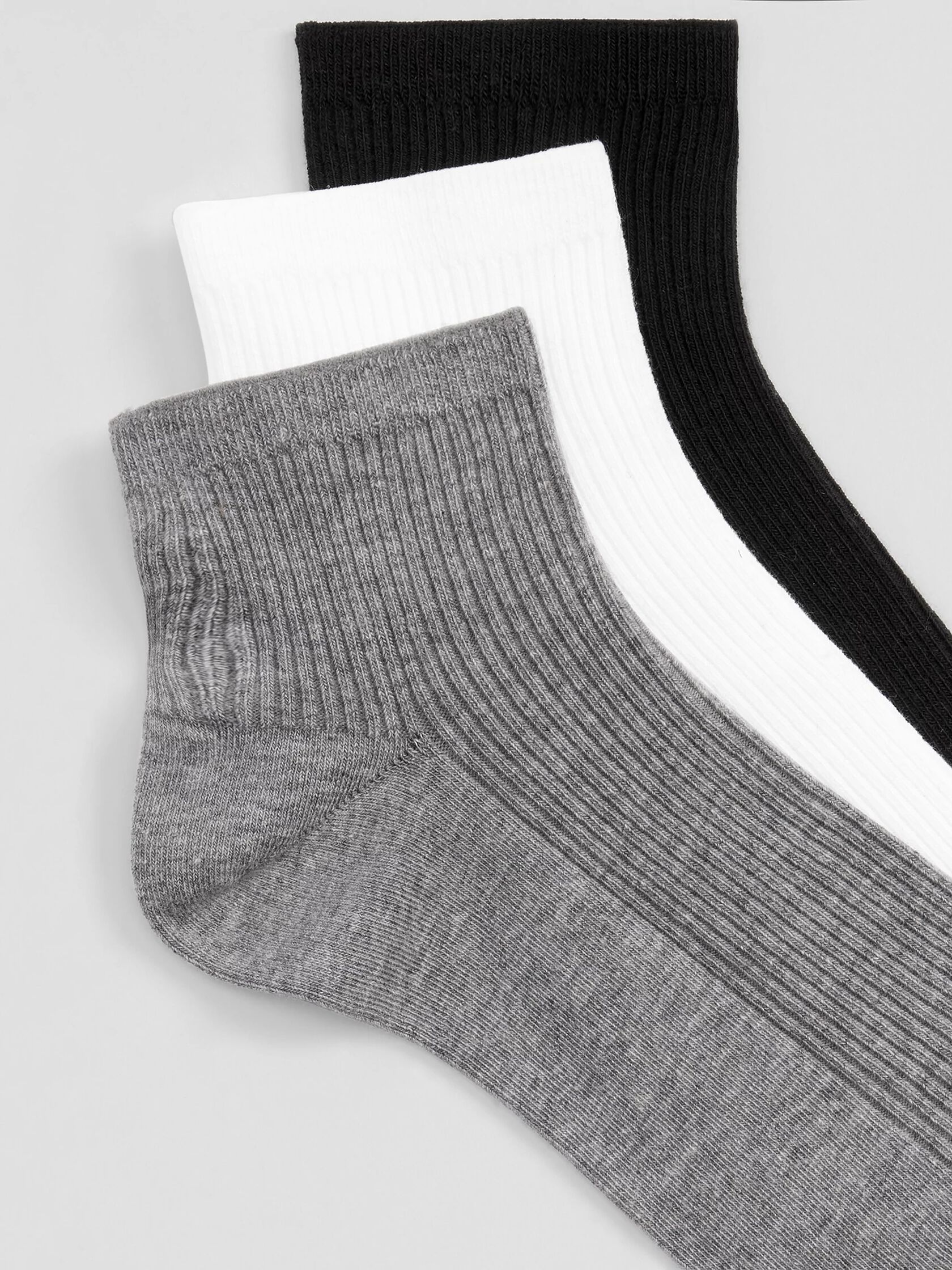 Organic Cotton Ankle Sock 3-Pack