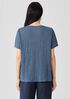 Organic Linen Jersey Crew Neck Tee