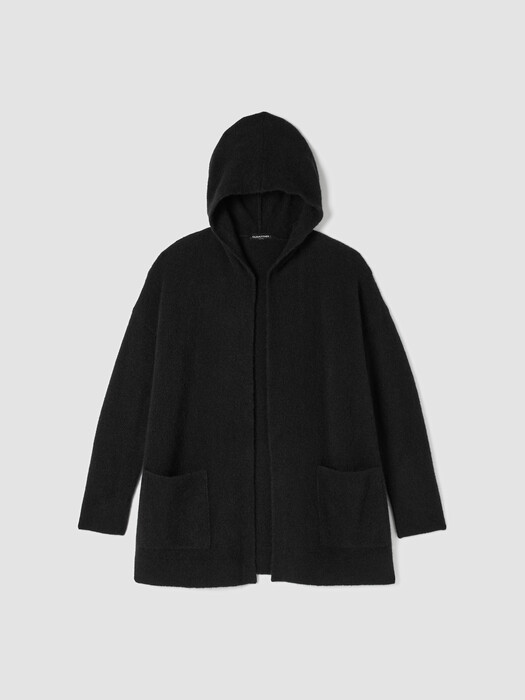 Cashmere Silk Bliss Hooded Cardigan